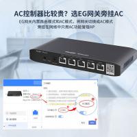 锐捷（Ruijie）5口千兆企业级网关路由RG-EG105G V2 带机100 医保专线双WAN口 出租屋PPPOE 行为管控 内置AC旁挂
